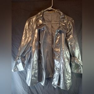 Silver E-col-o-gie Y2K Women's Jacket
